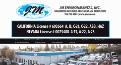 Desktop Screenshot of jmenvironmental.net